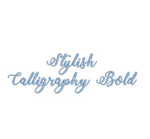 Stylish Calligraphy Bold ESA Font
