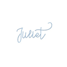 Juliet Chain Stitch ESA font