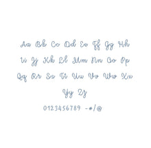 Mergic Chain Stitch ESA font