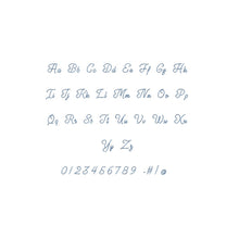 Self Deception Chain Stitch ESA font