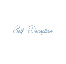 Self Deception Chain Stitch ESA font