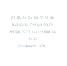 Kaylonick Bean Outline ESA font