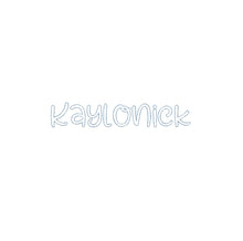 Kaylonick Bean Outline ESA font
