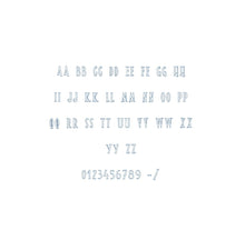 Le Grimoire Du Bonheur Bean Outline ESA font