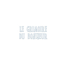 Le Grimoire Du Bonheur Bean Outline ESA font