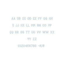 Octin College Bean Outline ESA font