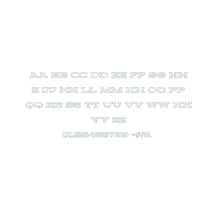 Menscho Bean Outline ESA font