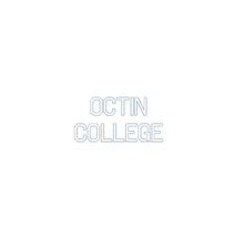 Octin College Bean Outline ESA font