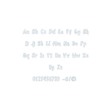 Neigfriste Bean Outline ESA font