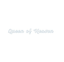 Queen of Heaven Bean Outline ESA font