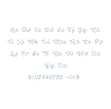 Queen of Heaven Bean Outline ESA font