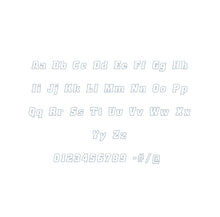 Special Forces Bean Outline ESA font