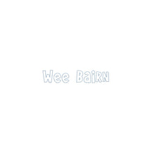 Wee Bairn Bean Stitch Outline ESA font