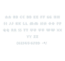 Yawnovision Bean Outline ESA font
