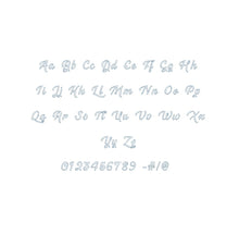 Youth and Beauty Bean Stitch Outline ESA font