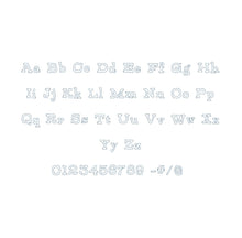 Zalderdash Bean Stitch Outline ESA font