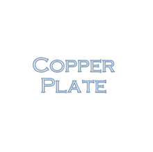 Copperplate Outline ESA font
