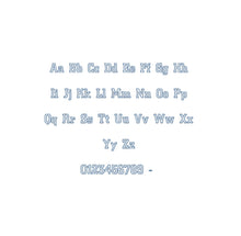 City Outline ESA font