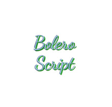 Bolero Script Shadow ESA font