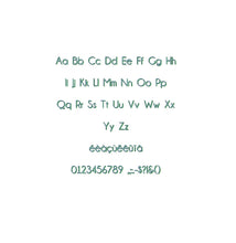 Champagne Limousine Shadow ESA font