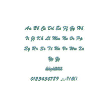 Brush Script Shadow ESA font