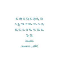 French Script Shadow ESA font
