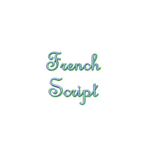 French Script Shadow ESA font