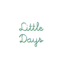 Little Days Shadow ESA font