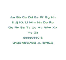 Microgramma Shadow ESA font