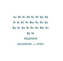 Old English Shadow ESA font