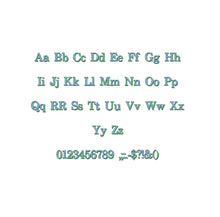 Schoolbook Shadow ESA font