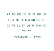 Slim Block Shadow ESA font