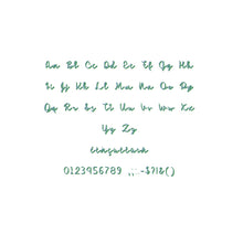 Simple Signature Shadow ESA font