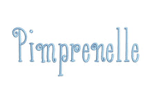 Pimprenelle ESA Font