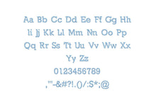 One Way Block ESA Font