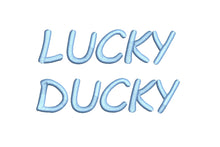 Lucky Ducky ESA Font