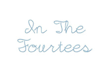 In The Fourtees ESA Font