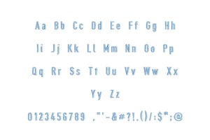 Equivocal Rg ESA Font