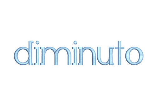 Diminuto Rg ESA Font