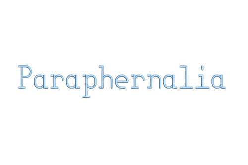 Paraphernalia ESA Font