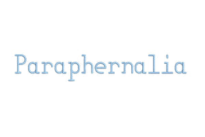 Paraphernalia ESA Font