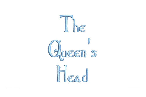 The Queens Head ESA Font