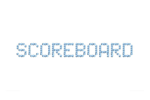 Scoreboard ESA Font