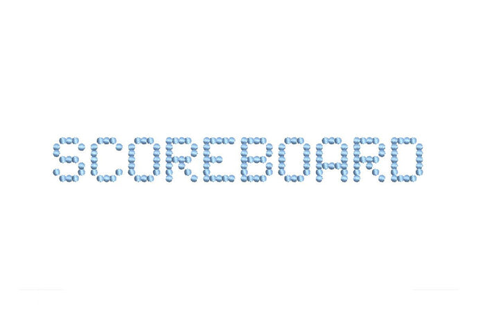 Scoreboard ESA Font