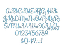 Engagement embroidery font formats dst, exp, pes, jef and xxx, Sizes 1, 1.5 and 2 inches, instant download