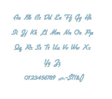 Jeremy embroidery font formats bx (which converts to 17 machine formats), + pes, Sizes 0.50 (1/2), 0.75 (3/4), 1, 1.5 and 2"