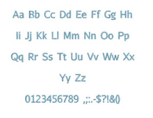 Zorba Block embroidery font PES format 15 Sizes 0.25 (1/4), 0.5 (1/2), 1, 1.5, 2, 2.5, 3, 3.5, 4, 4.5, 5, 5.5, 6, 6.5, and 7 inches