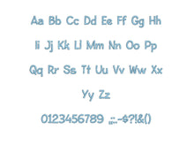 Bleeker™ block embroidery font PES 15 Sizes 0.25 (1/4), 0.5 (1/2), 1, 1.5, 2, 2.5, 3, 3.5, 4, 4.5, 5, 5.5, 6, 6.5, and 7 inches (RLA)