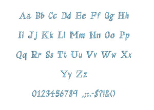 Aramis embroidery BX font Sizes 0.25 (1/4), 0.50 (1/2), 1, 1.5, 2, 2.5, 3, 3.5, 4, 4.5, 5, 5.5, 6, 6.5, and 7 inches