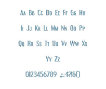 Engebrechtre™ block embroidery BX font Sizes 0.25 (1/4), 0.50 (1/2), 1, 1.5, 2, 2.5, 3, 3.5, 4, 4.5, 5, 5.5, 6, 6.5, and 7" (RLA)